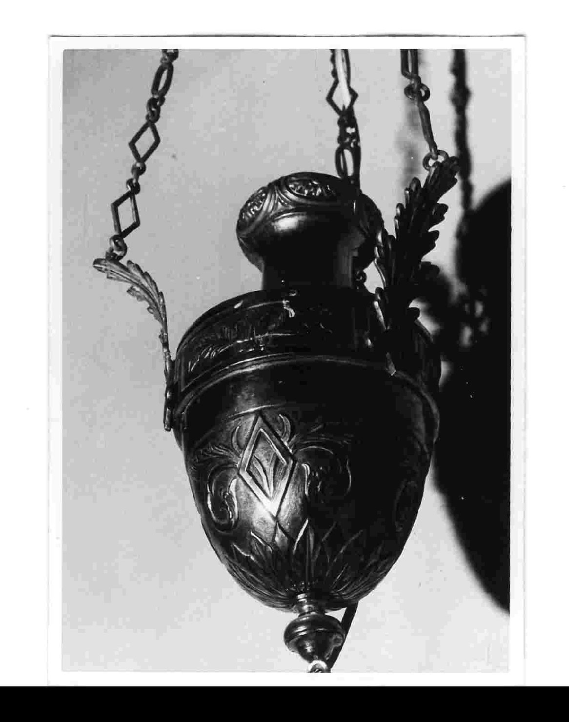 lampada, coppia - bottega italiana (sec. XIX)