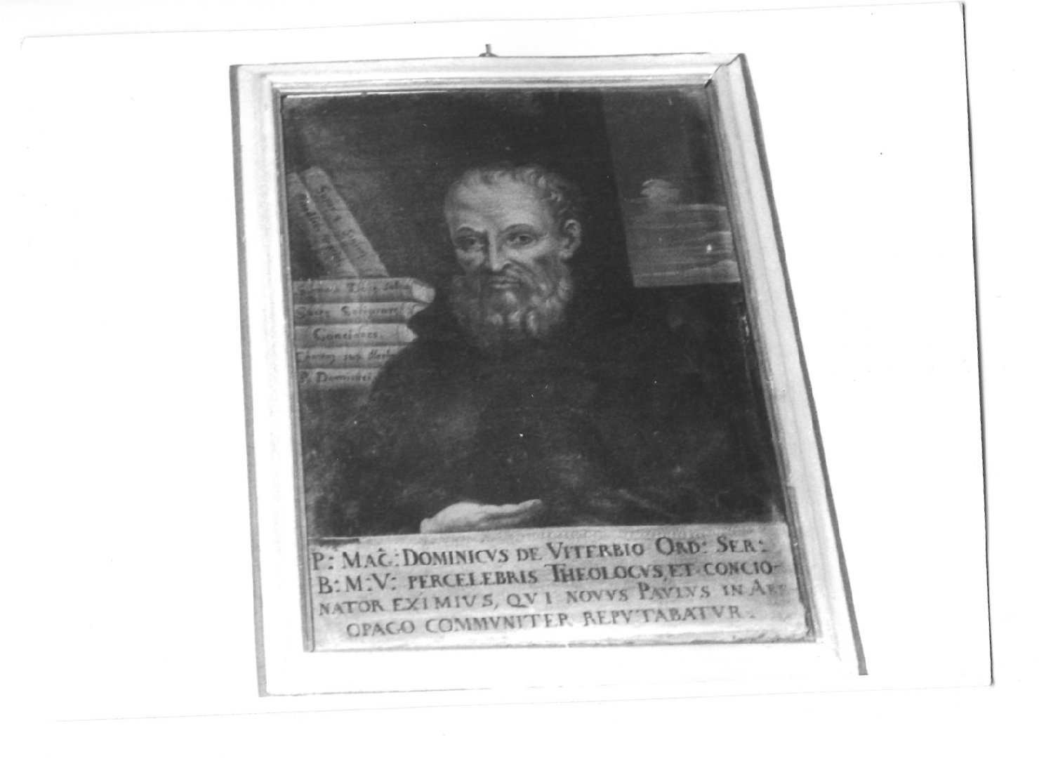 priore Domenico da Viterbo (dipinto, opera isolata) - ambito umbro (sec. XIX)