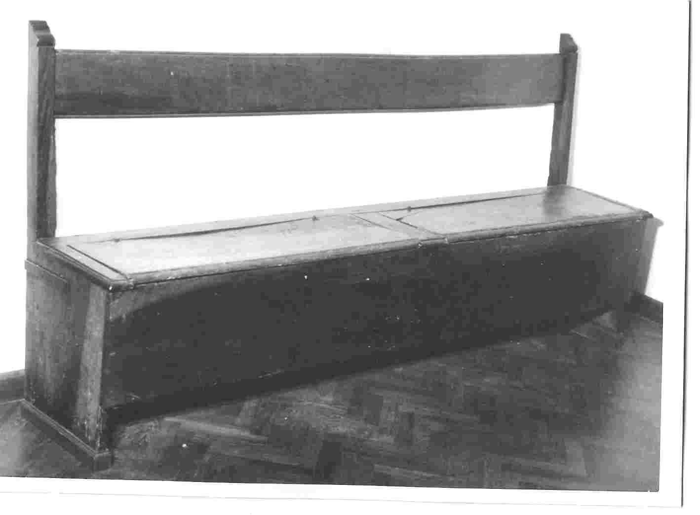 cassapanca, opera isolata - bottega umbra (sec. XVII)