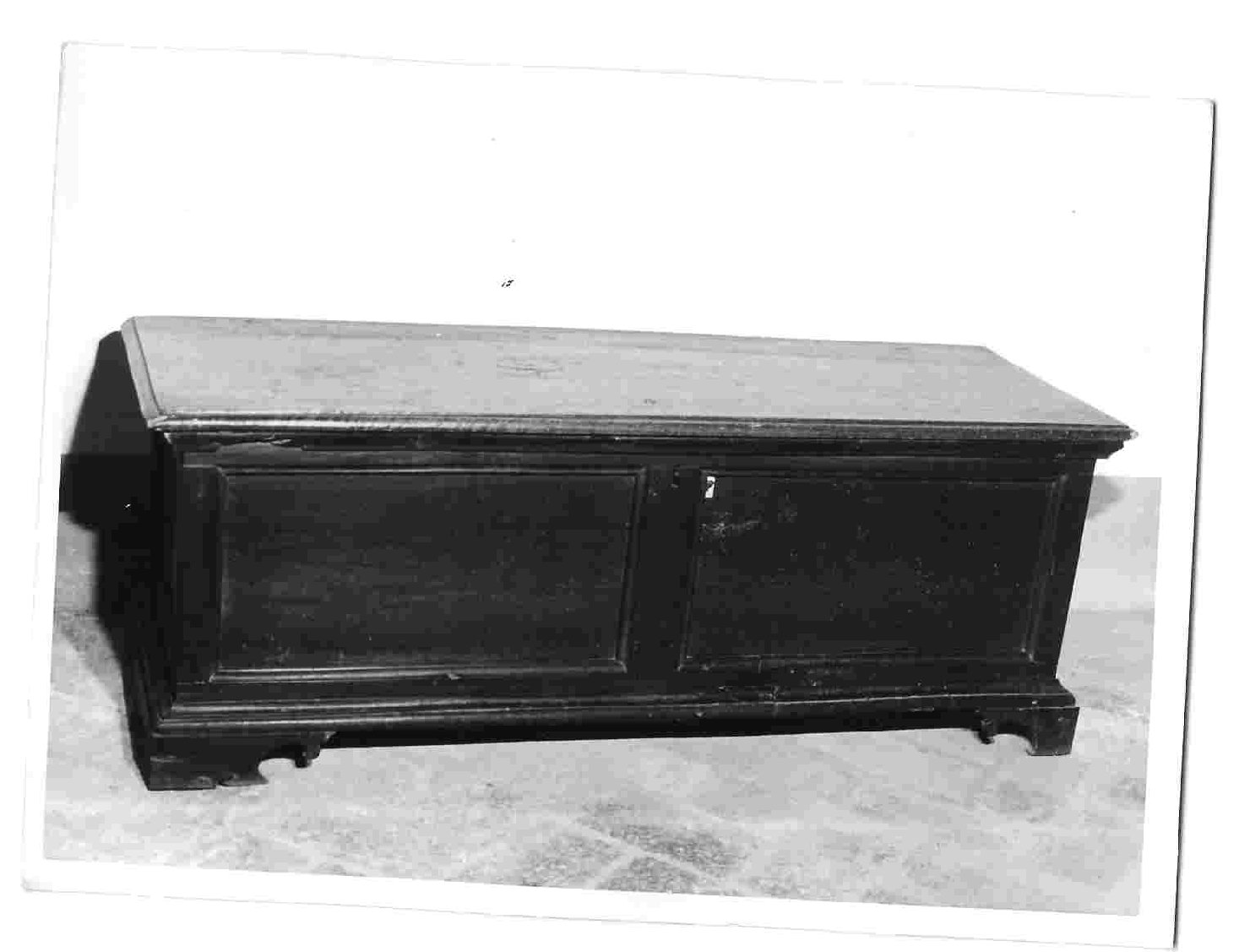 cassapanca, opera isolata - bottega Italia centrale (sec. XVII)