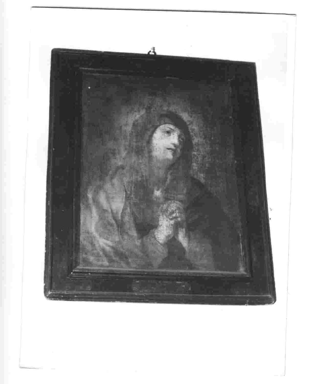 Mater Dolorosa, Madonna Addolorata (dipinto, opera isolata) - ambito umbro (sec. XVII)