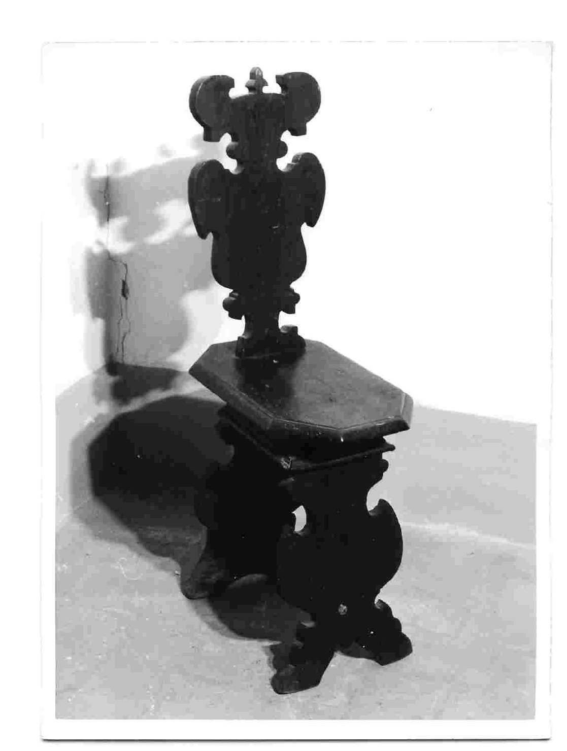 sedia, coppia - bottega umbra (sec. XVII)