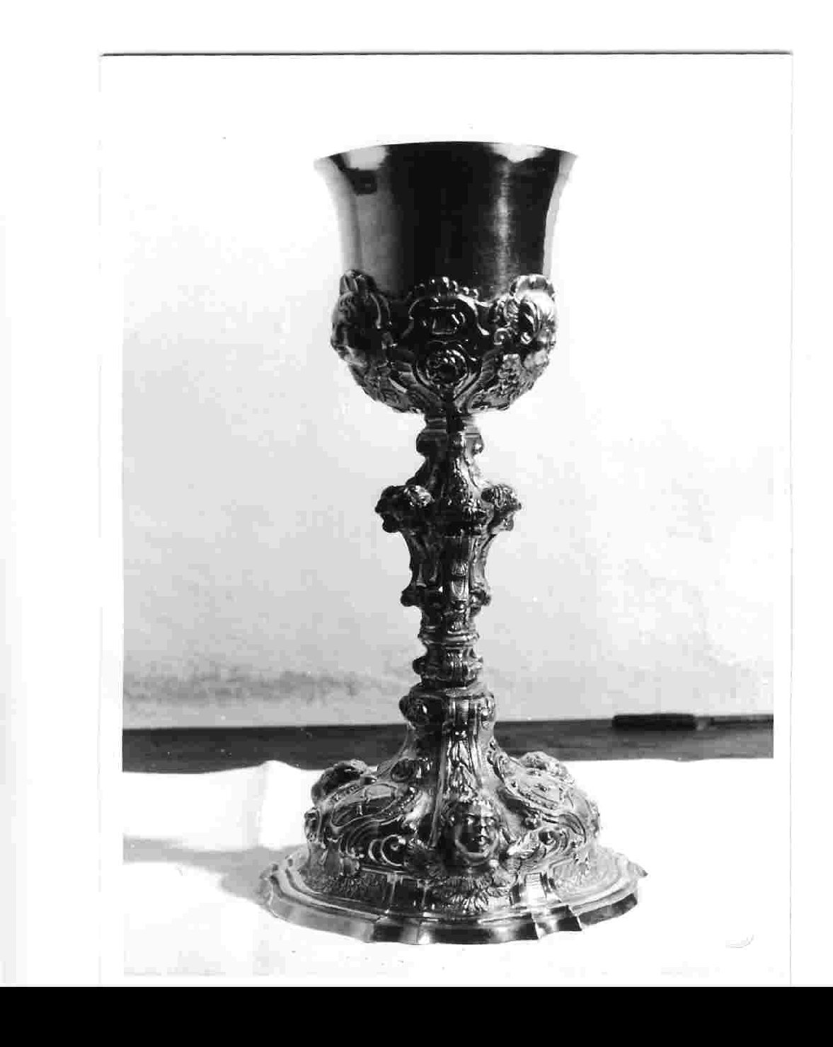 calice, elemento d'insieme - bottega umbra (sec. XVIII, sec. XIX)