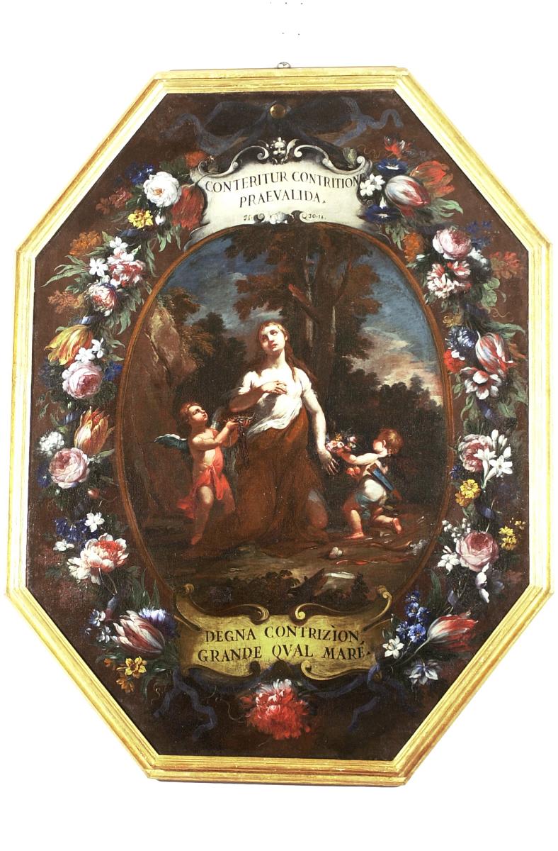 allegoria della Contrizione (dipinto, opera isolata) di Lopez Gaspare, Soderini Francesco (secondo quarto sec. XVIII)