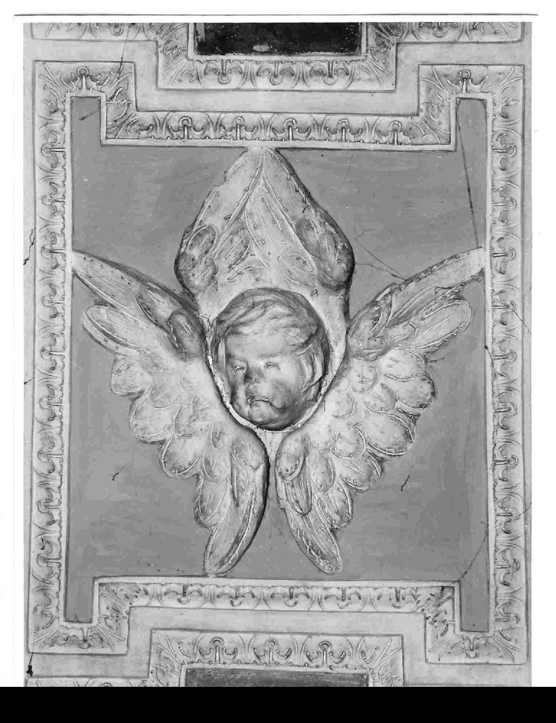 cherubino (decorazione, complesso decorativo) - bottega Italia centrale (sec. XVII)