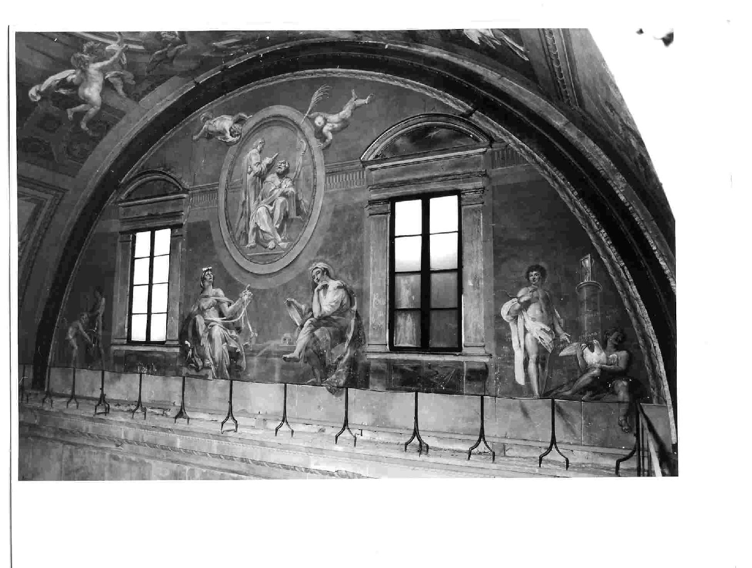 Temperanza (dipinto, complesso decorativo) di Conca Tommaso Maria (sec. XVIII)
