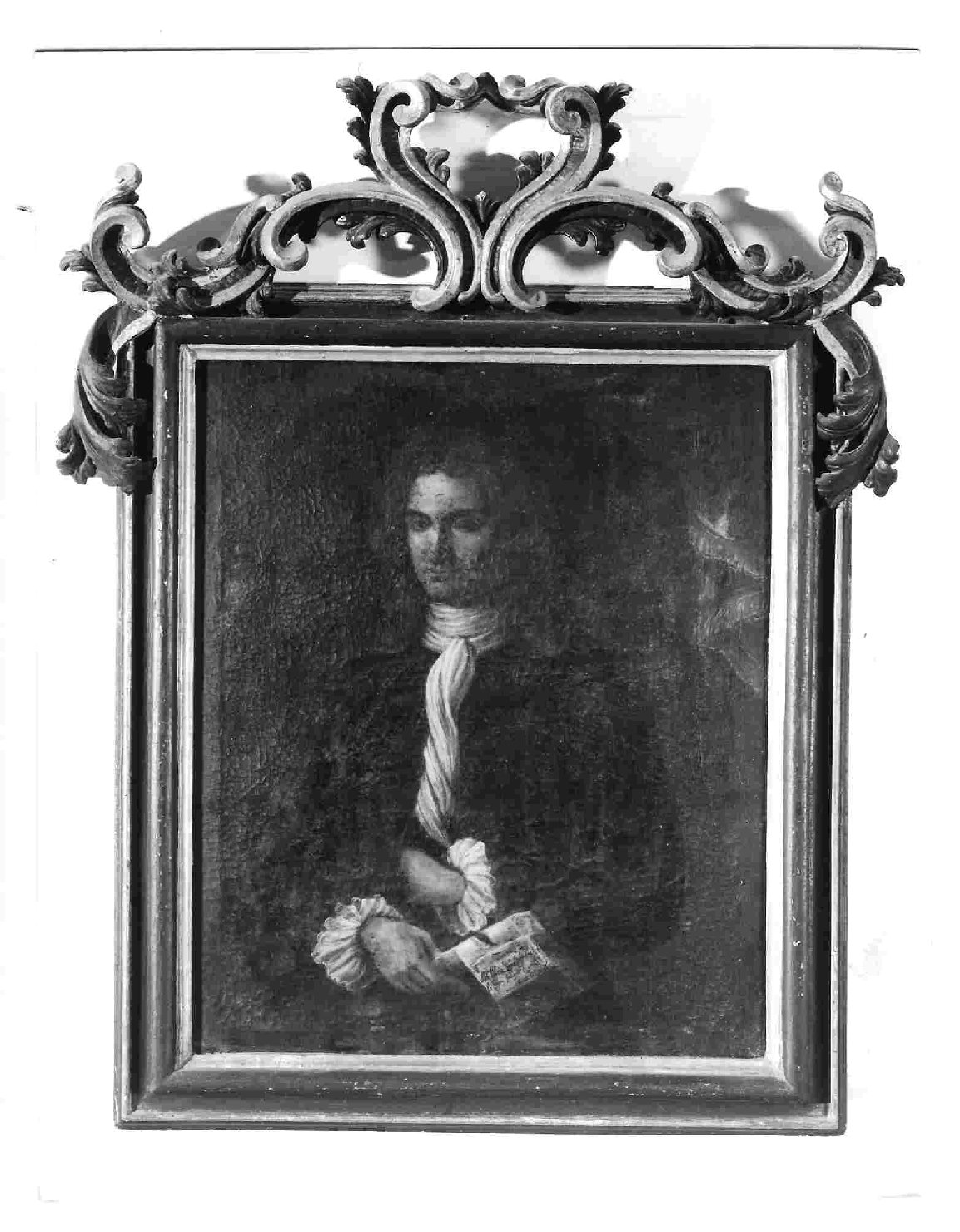 ritratto d'uomo (dipinto, opera isolata) - ambito Italia centrale (sec. XVIII)