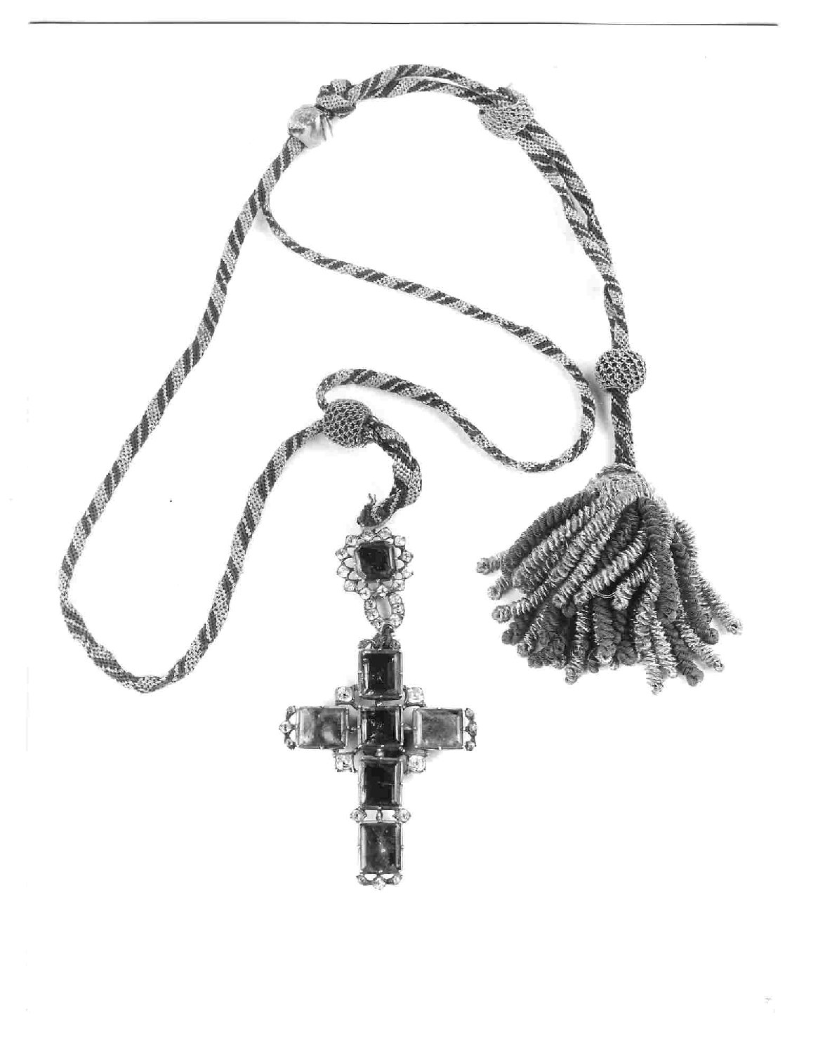 croce, opera isolata - bottega umbra (sec. XIX)