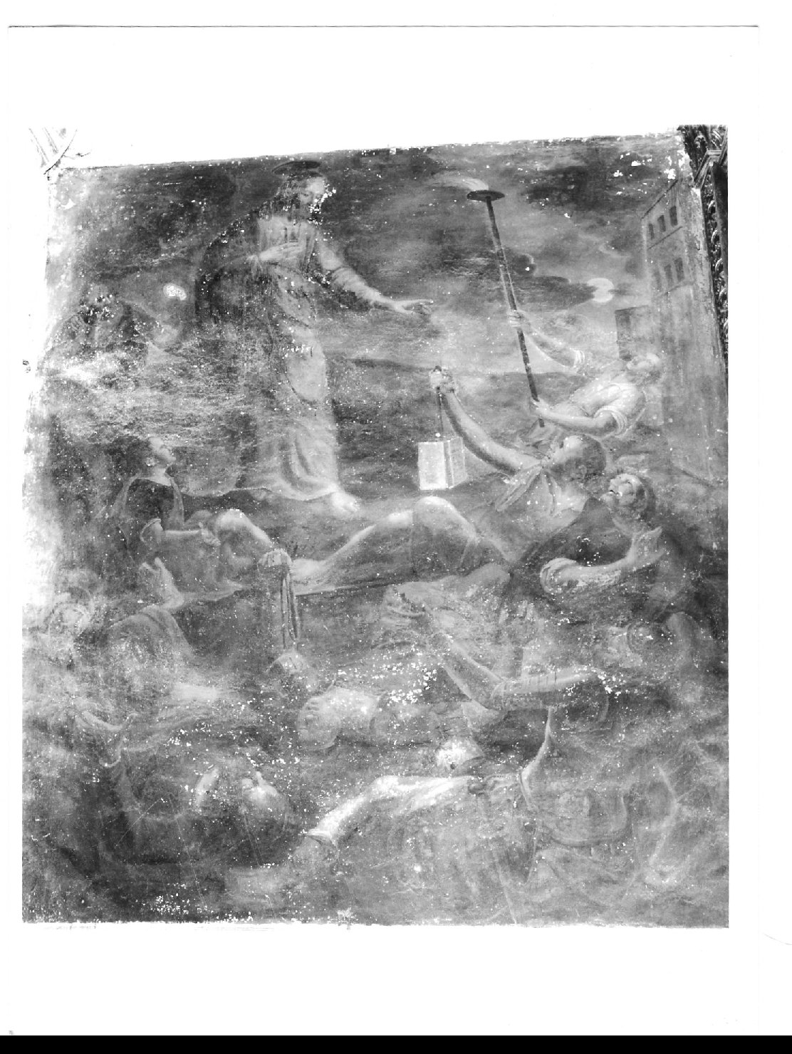 Cattura di Gesù (dipinto, opera isolata) di Pacetti Giovanni Battista detto Sguazzino (sec. XVII)