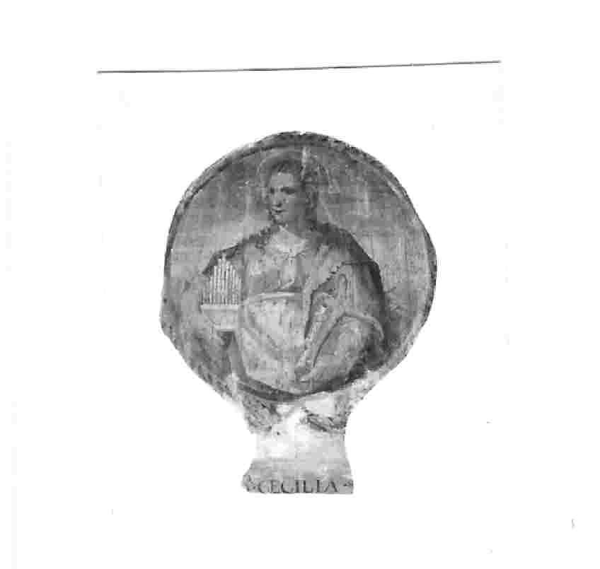 Santa Cecilia (dipinto, opera isolata) - ambito umbro (sec. XV)