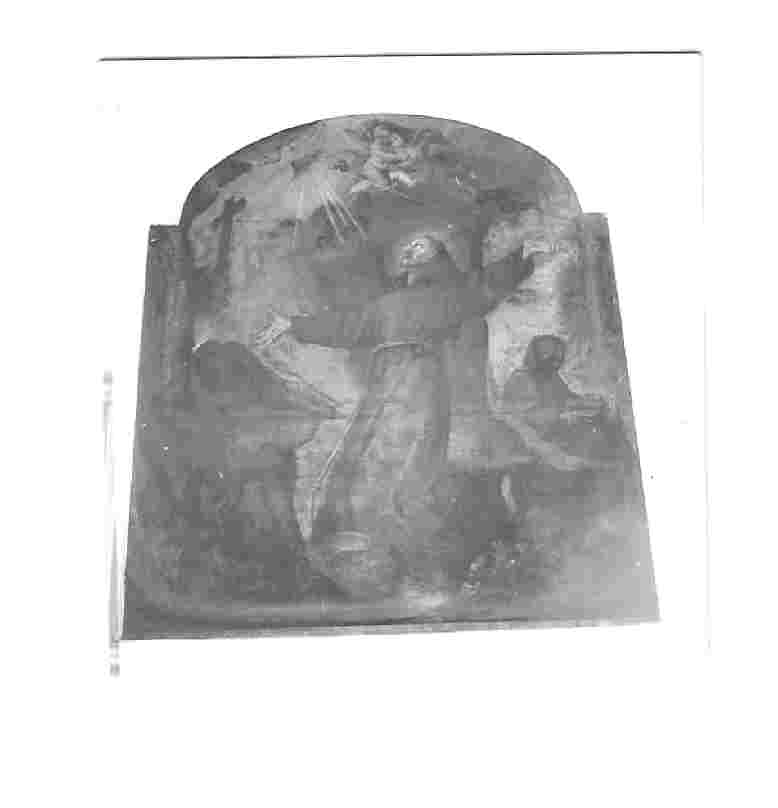 San Francesco che riceve le stimmate (dipinto, opera isolata) - ambito umbro (sec. XVII)