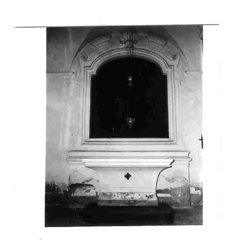 mostra d'altare, opera isolata - bottega Italia centrale (sec. XVII)