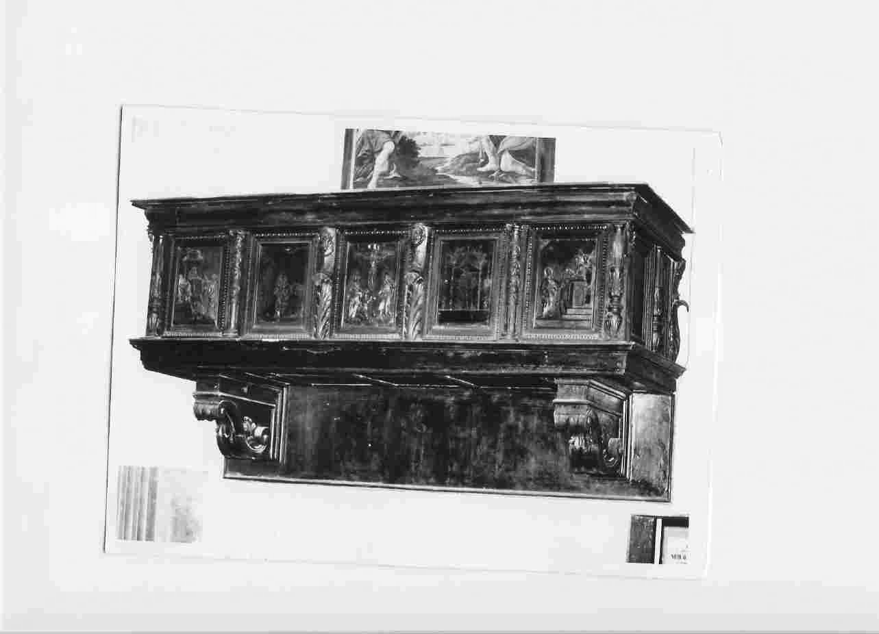 cantoria, opera isolata - bottega Italia centrale (prima metà sec. XVI)