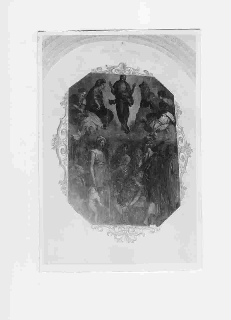 Cristo in gloria e Santi (dipinto, opera isolata) di Rosso Fiorentino (secondo quarto sec. XVI)
