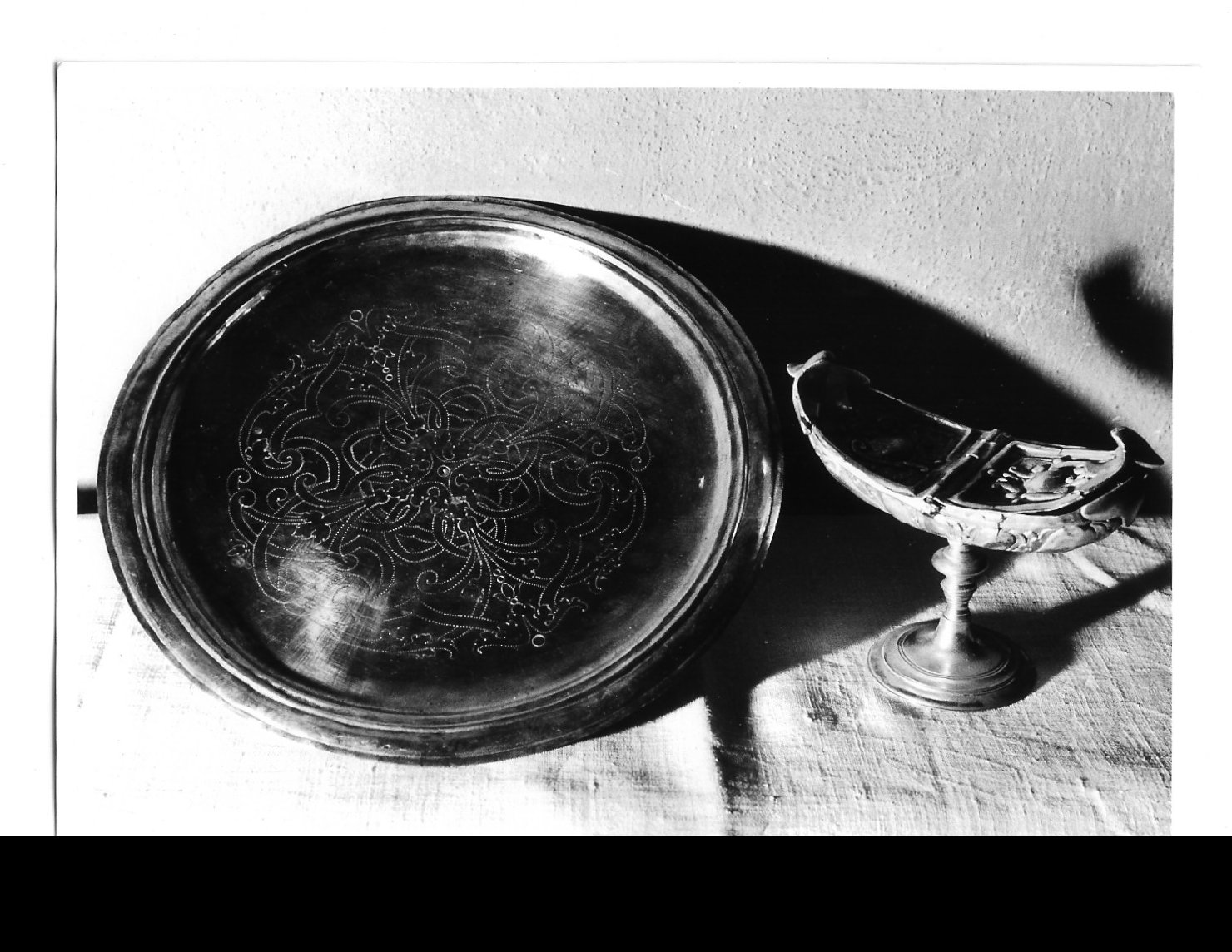 navicella portaincenso, opera isolata - bottega Italia centrale (sec. XVII)