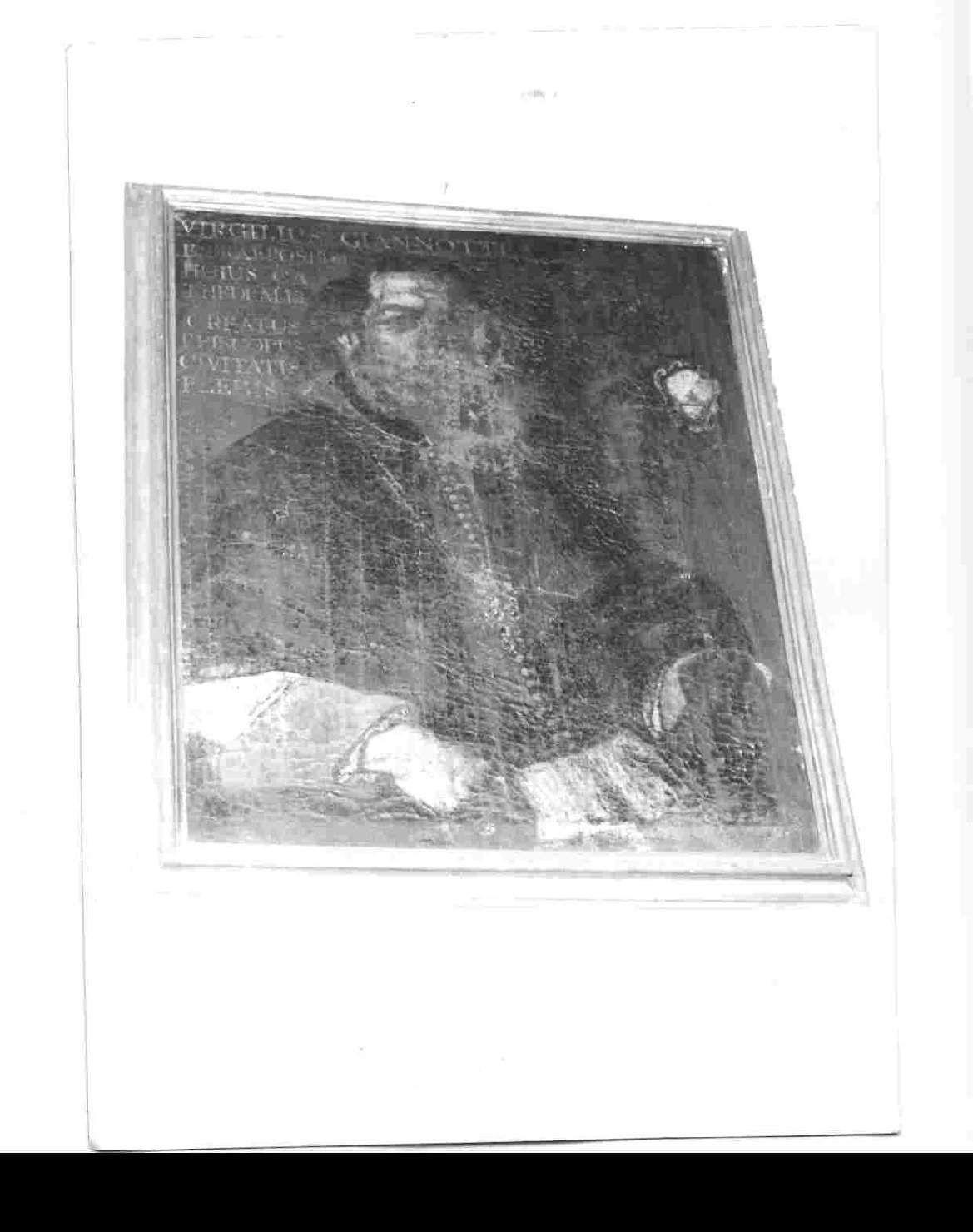 ritratto di Monsignor Virgilio Giannotti (dipinto, opera isolata) di Benefial Marco (sec. XVIII)