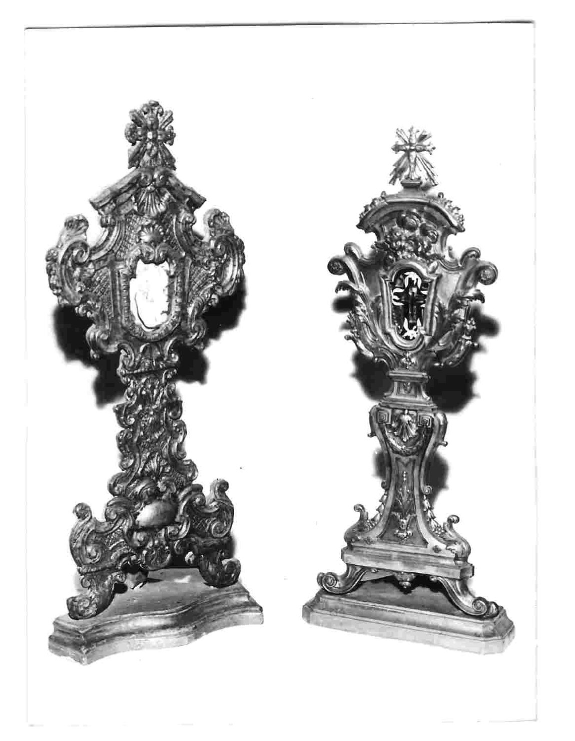 reliquiario, opera isolata - bottega Italia centrale (sec. XIX)