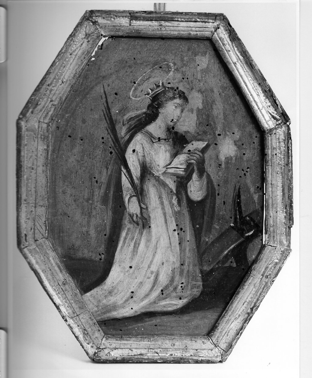 Santa Caterina d'Alessandria (dipinto, opera isolata) - ambito umbro (sec. XVIII)