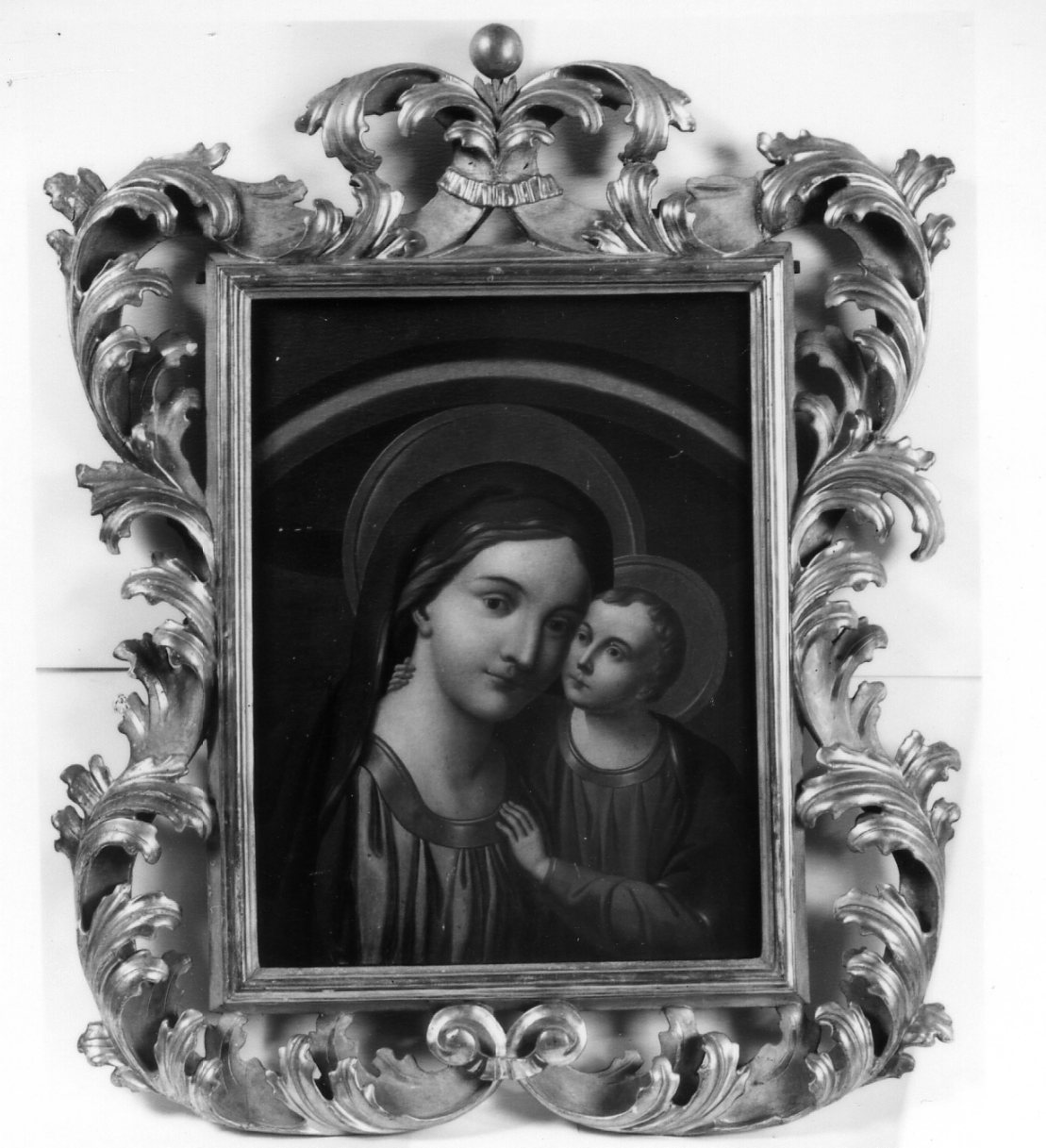 Madonna del Buon Consiglio (dipinto, elemento d'insieme) - ambito italiano (sec. XIX)