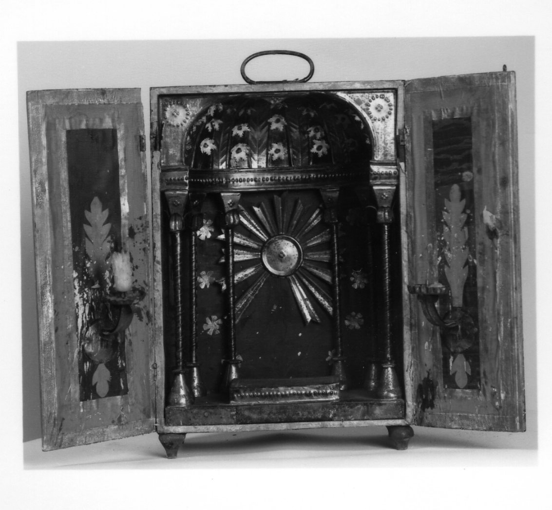 oratorio domestico, opera isolata - bottega italiana (sec. XVIII)