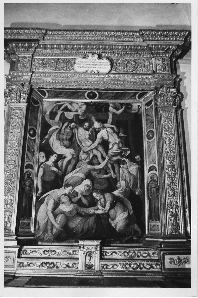deposizione di Cristo dalla croce (dipinto, elemento d'insieme) di Circignani Nicolò detto Pomarancio (sec. XVI)