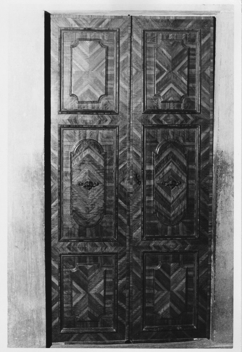 porta, opera isolata - bottega Italia centrale (sec. XVIII)