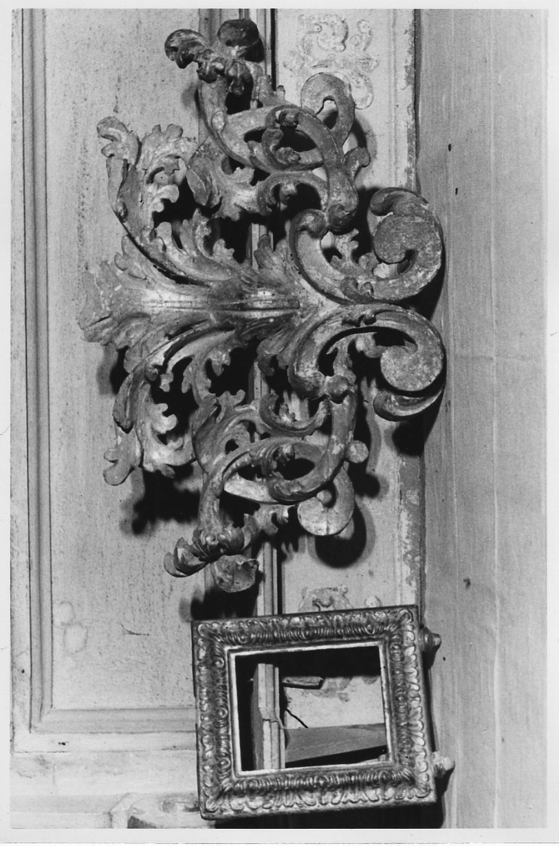 addobbo di scultura, opera isolata - bottega Italia centrale (sec. XVIII)