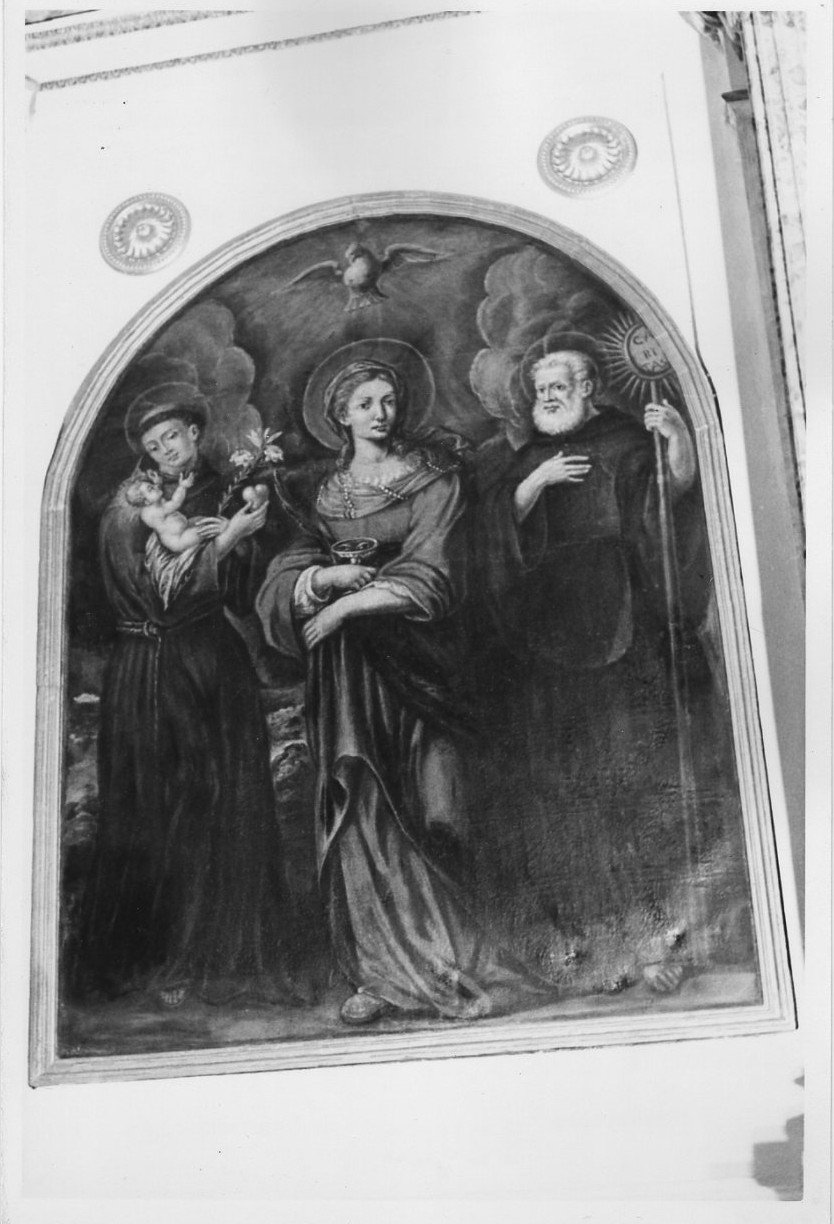 Santa Lucia (dipinto, elemento d'insieme) - ambito Italia centrale (fine sec. XVII)