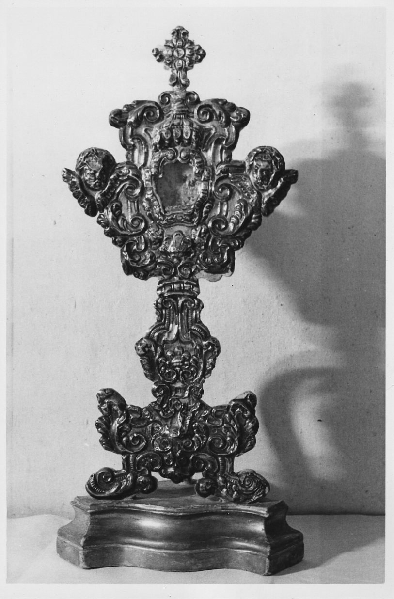 reliquiario, opera isolata - bottega Italia centrale (sec. XVIII)