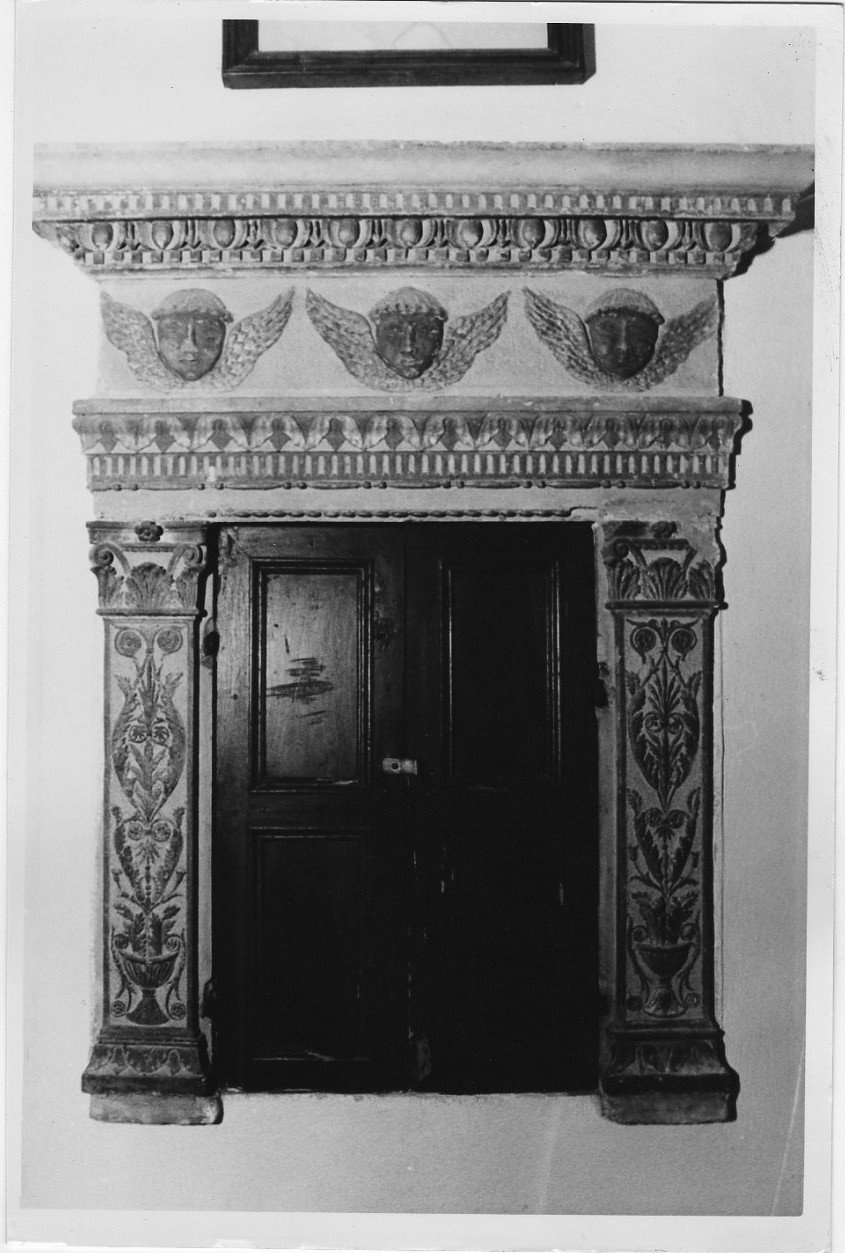 armadietto per oli santi, elemento d'insieme - bottega Italia centrale (sec. XVI)