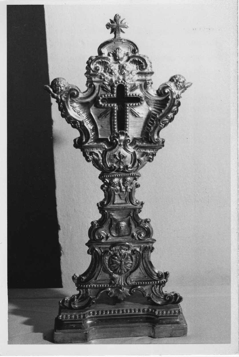 reliquiario, opera isolata - bottega Italia centrale (primo quarto sec. XIX)