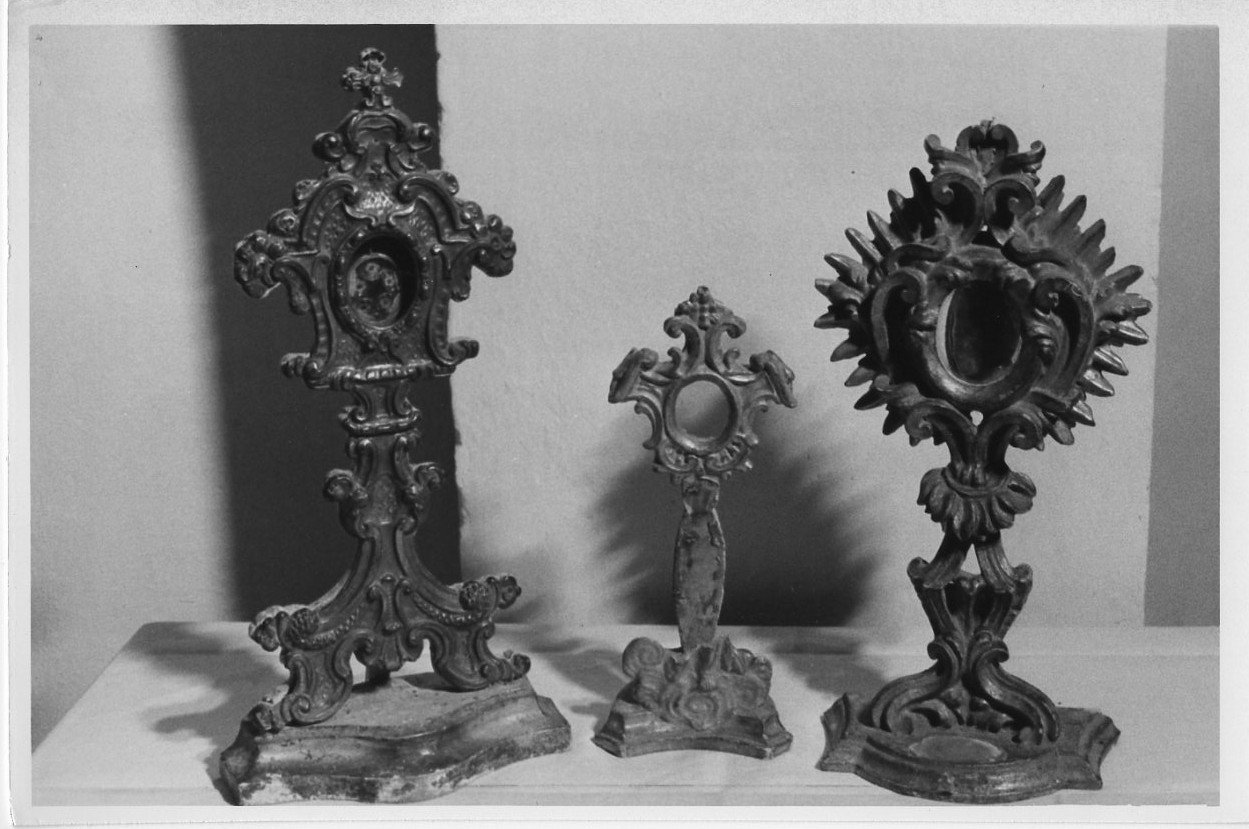 reliquiario, opera isolata - bottega Italia centrale (sec. XVIII)