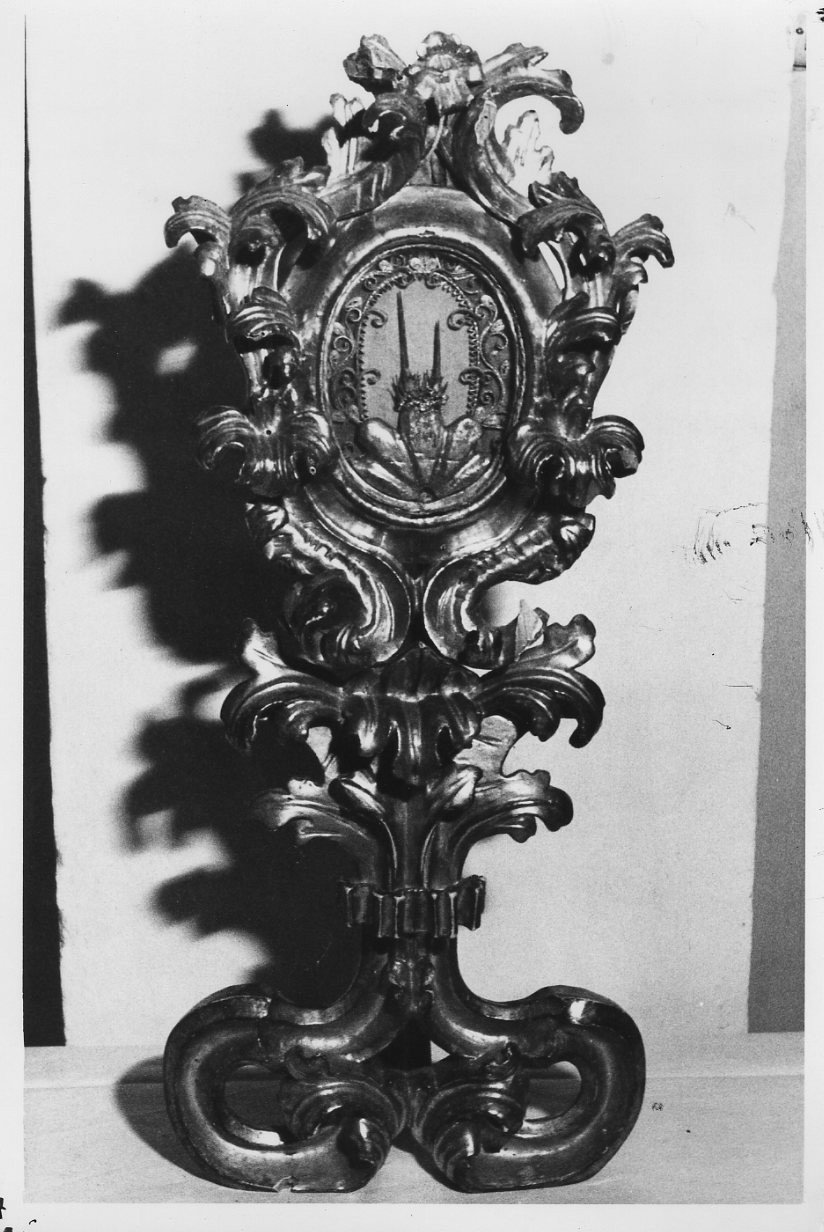 reliquiario, insieme - bottega Italia centrale (sec. XVIII)