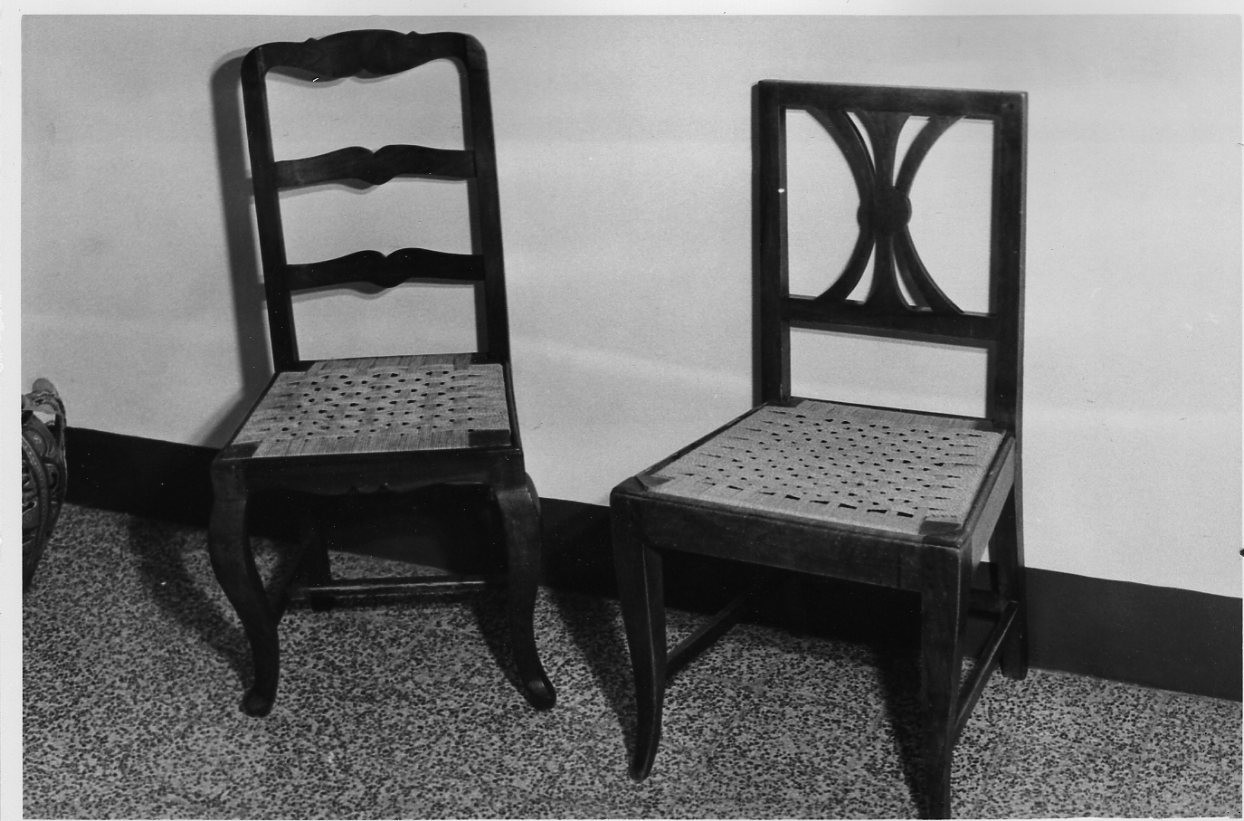 sedia, serie - bottega Italia centrale (sec. XVIII)