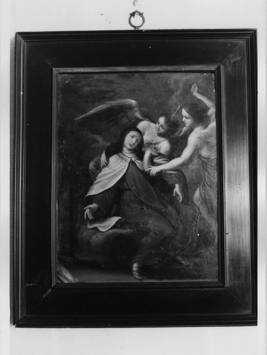 estasi di Santa Teresa d'Avila (dipinto, opera isolata) - bottega Italia centrale (primo quarto sec. XVIII)