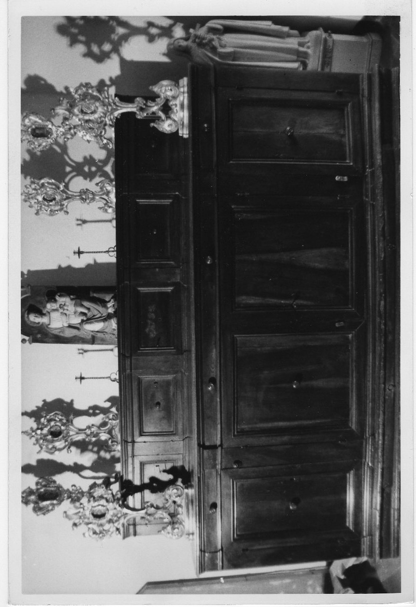 paratoio, opera isolata - bottega Italia centrale (sec. XVIII)