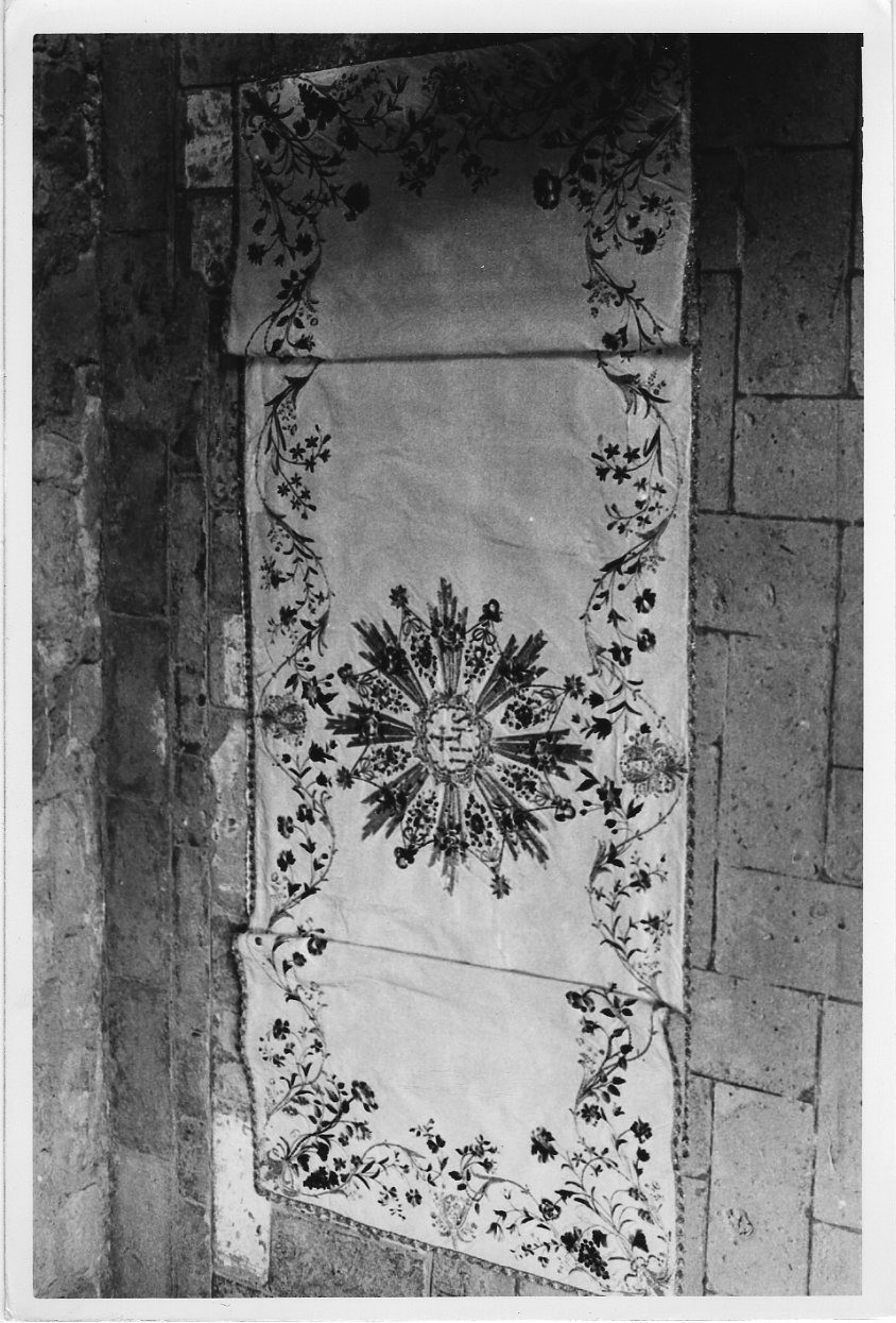 velo omerale, opera isolata - manifattura Italia centrale (sec. XVIII)