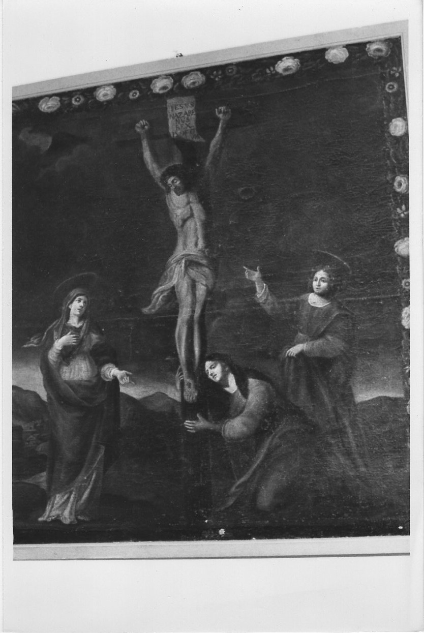 crocifissione di Cristo (dipinto, opera isolata) - ambito Italia centrale (sec. XVII)