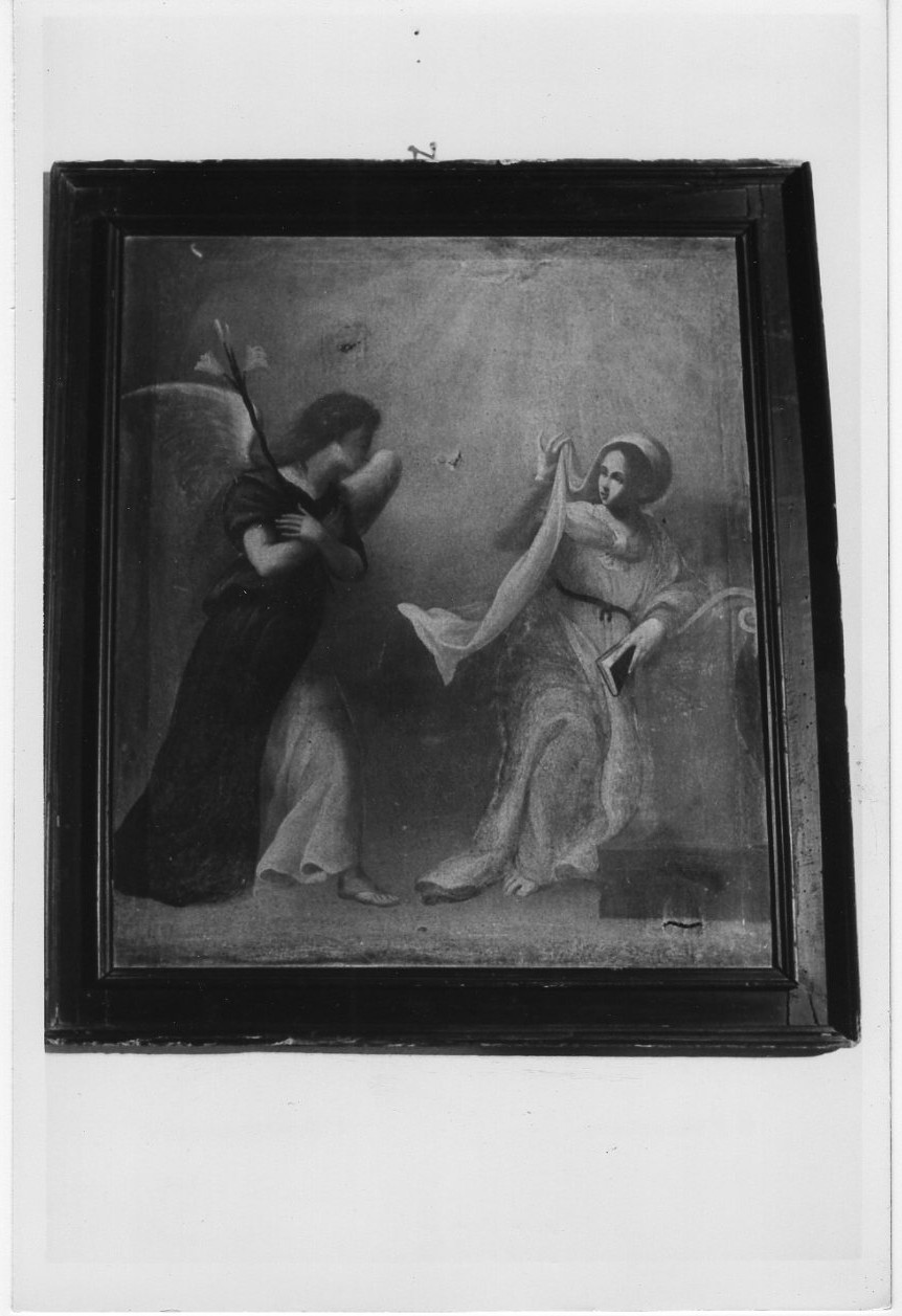 Annunciazione (dipinto, opera isolata) - ambito Italia centrale (fine sec. XVIII)