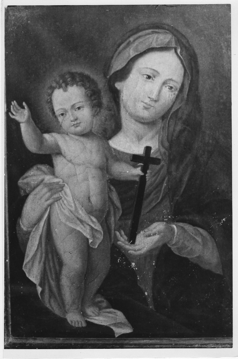 Madonna con Bambino (dipinto, opera isolata) - ambito Italia centrale (sec. XVIII)