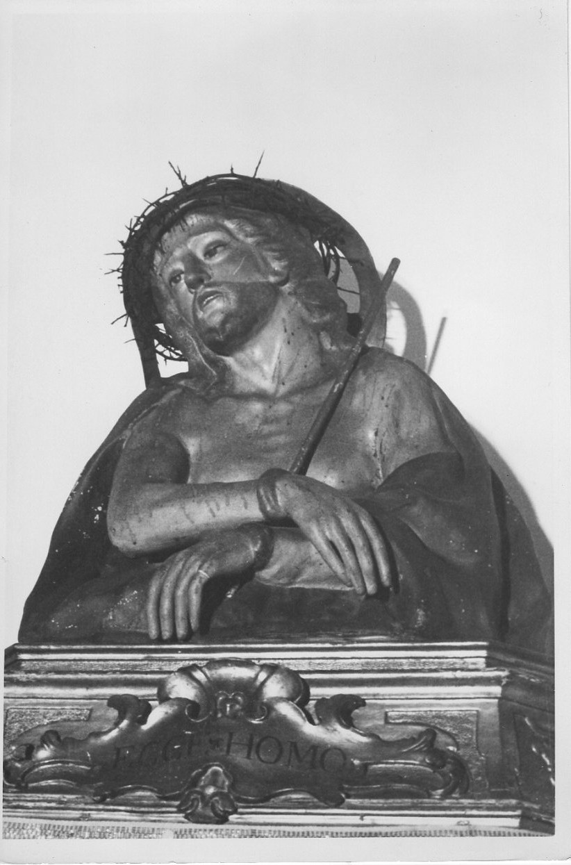 Ecce Homo (statua, opera isolata) - bottega Italia centrale (sec. XVIII)