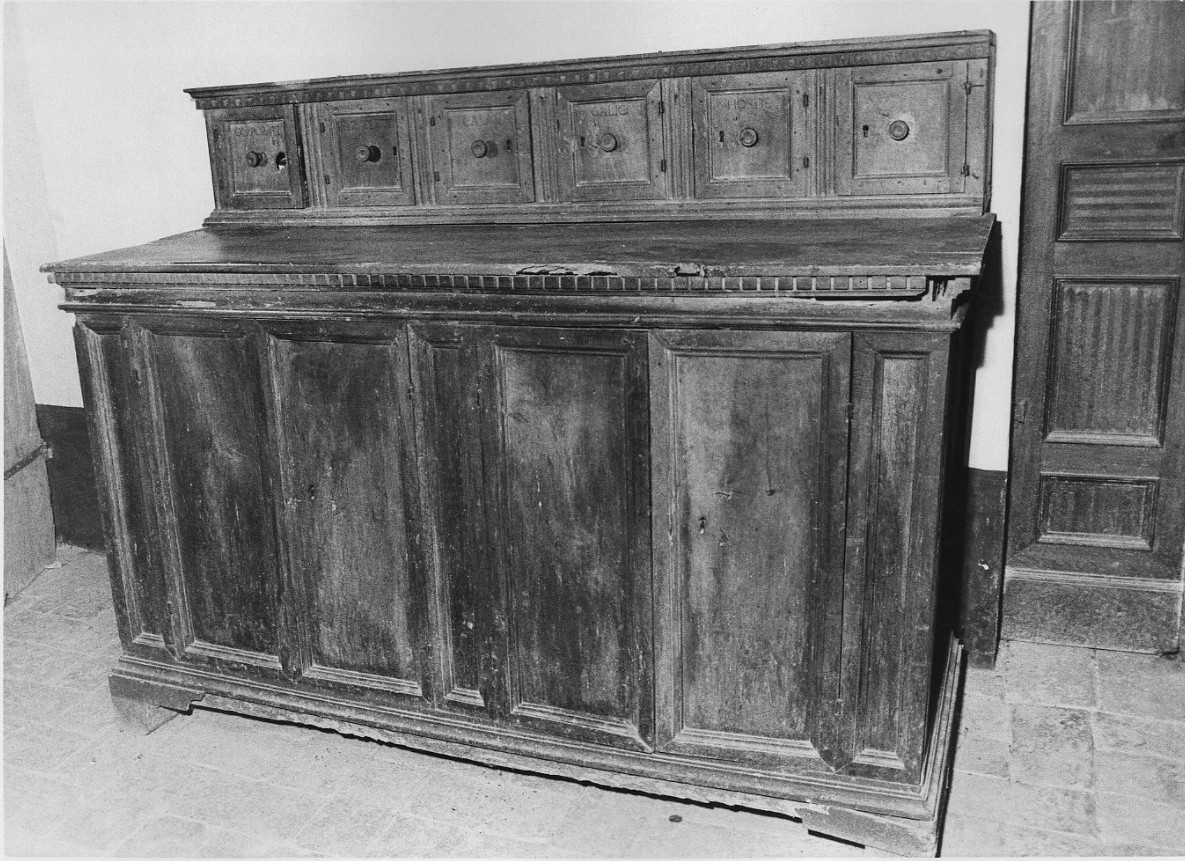 paratoio, opera isolata - bottega italiana (sec. XVII)