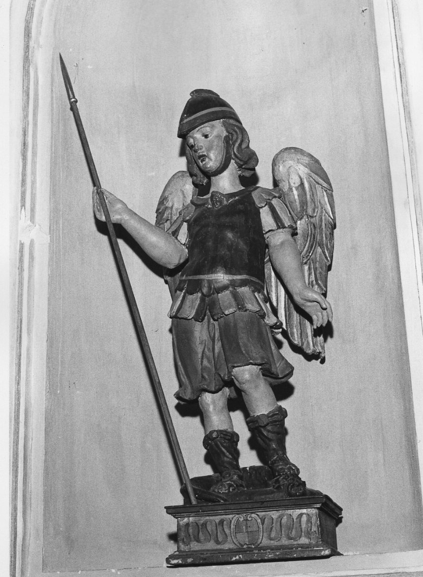 San Michele Arcangelo (statua, opera isolata) - bottega italiana (sec. XVII)