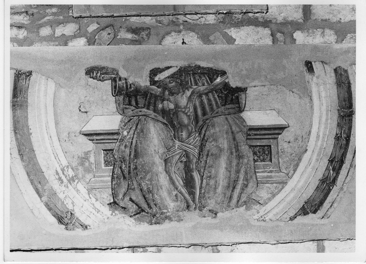 Trinità (dipinto, frammento) - ambito umbro (seconda metà sec. XV)