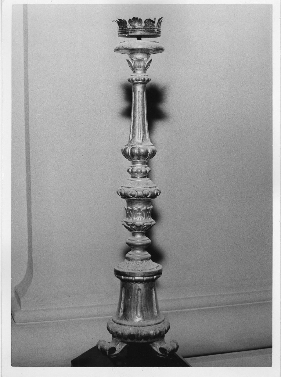 candeliere, serie - bottega italiana (sec. XIX)