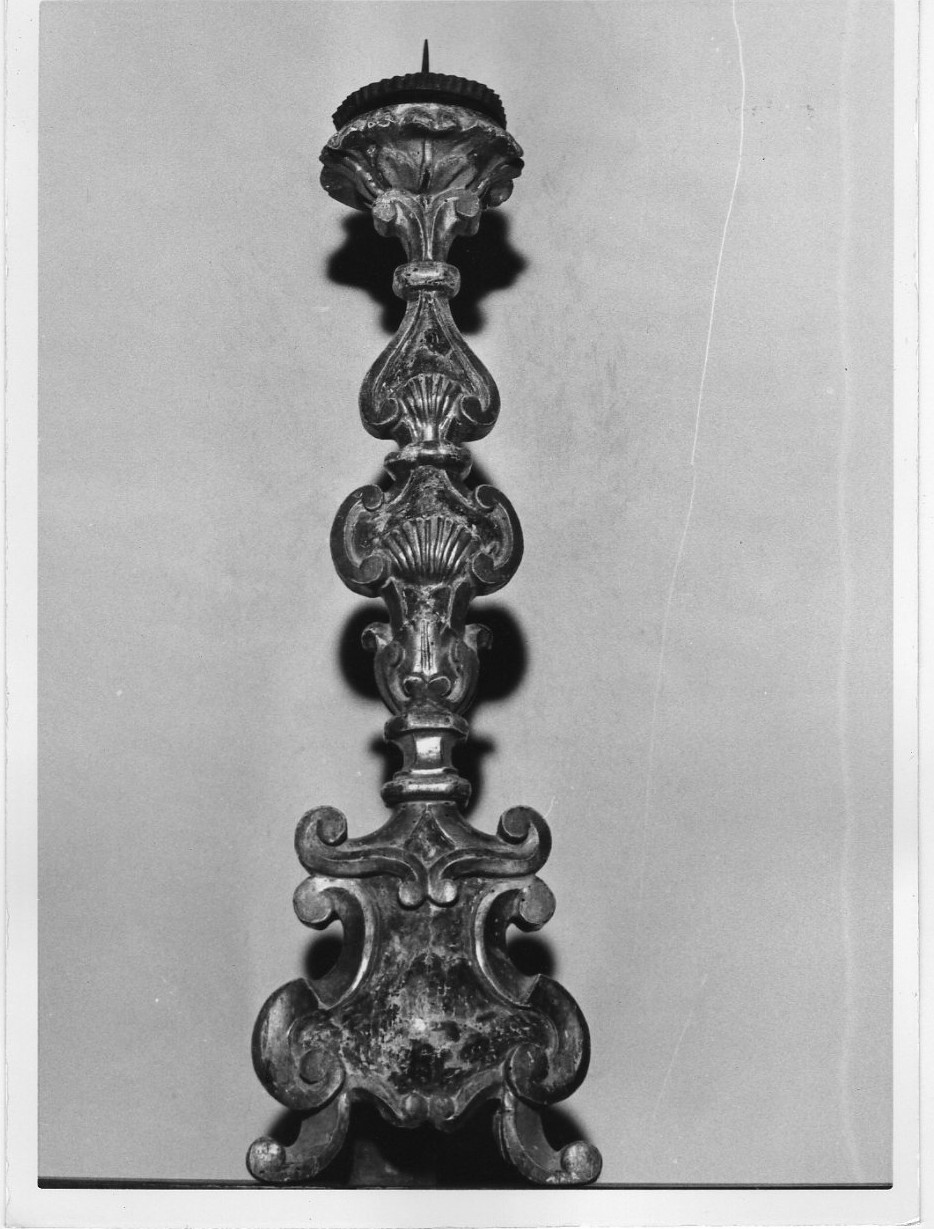 candeliere, serie - bottega italiana (sec. XVIII)