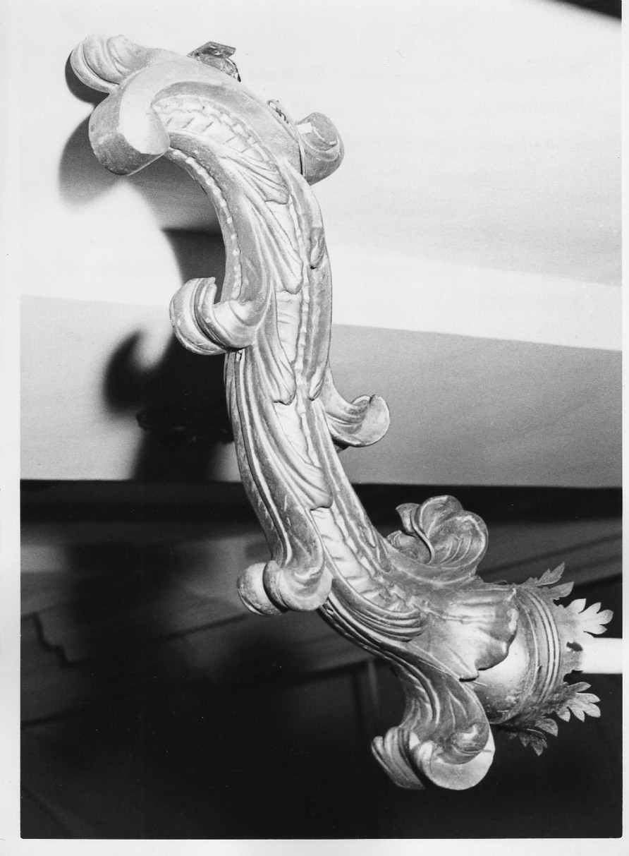 candeliere da parete, serie - bottega italiana (prima metà sec. XIX)