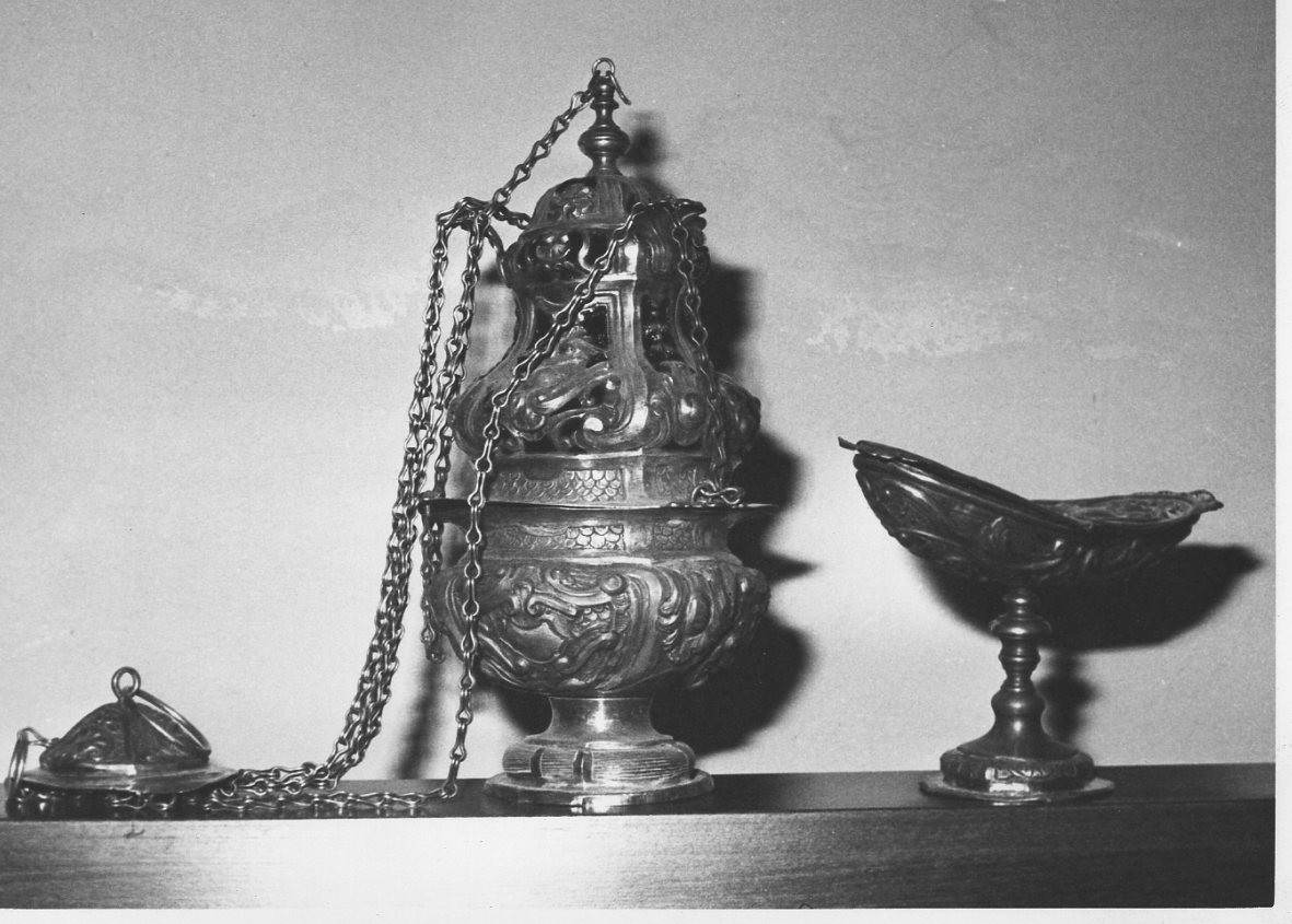 turibolo, elemento d'insieme - bottega italiana (sec. XVIII)