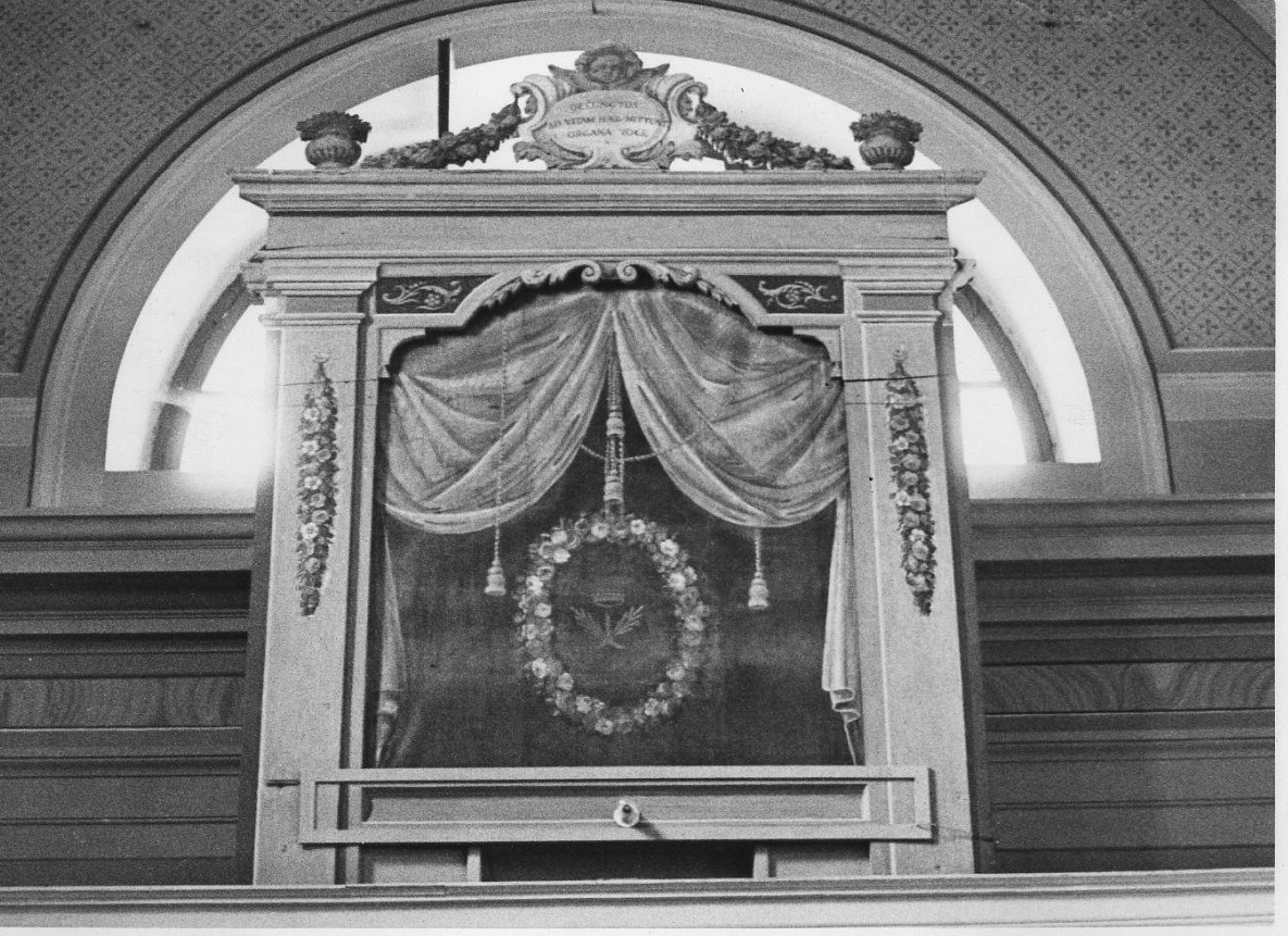 cassa d'organo, opera isolata di Rossi Adamo (sec. XIX)