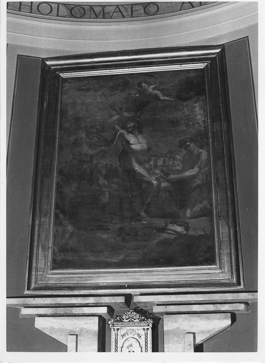 martirio di San Bartolomeo (dipinto, opera isolata) - ambito italiano (sec. XVII)